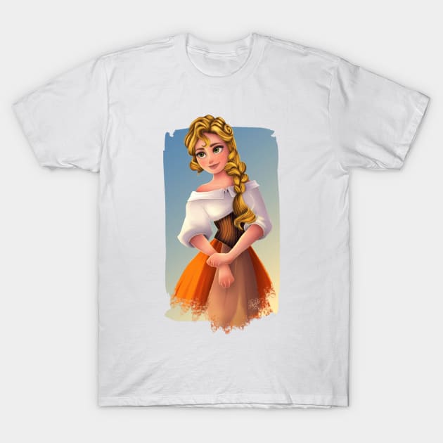 THE GOLDEN GIRL MARIE T-Shirt by MeikeARTS